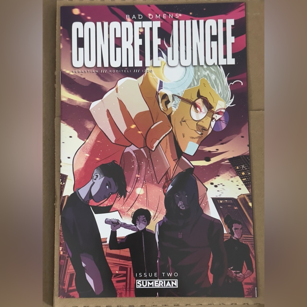 BAD OMENS - Concrete Jungle ISSUE TWO (Cover B)
